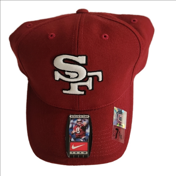 Nike Other - Nike Vintage Red SF Team 7 1/4 Fitted Cap